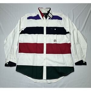 NWT Spindle River Men's Long Sleeve Color Block Western Button Up Shirt - Size M